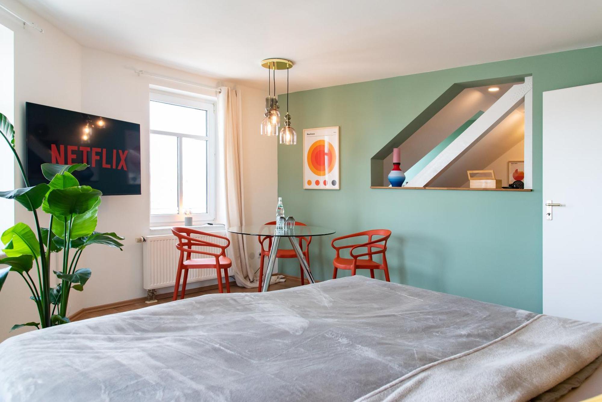 Bauhaus Apartment - Netflix, Nespresso, Zentral, Messe Хемніц Екстер'єр фото